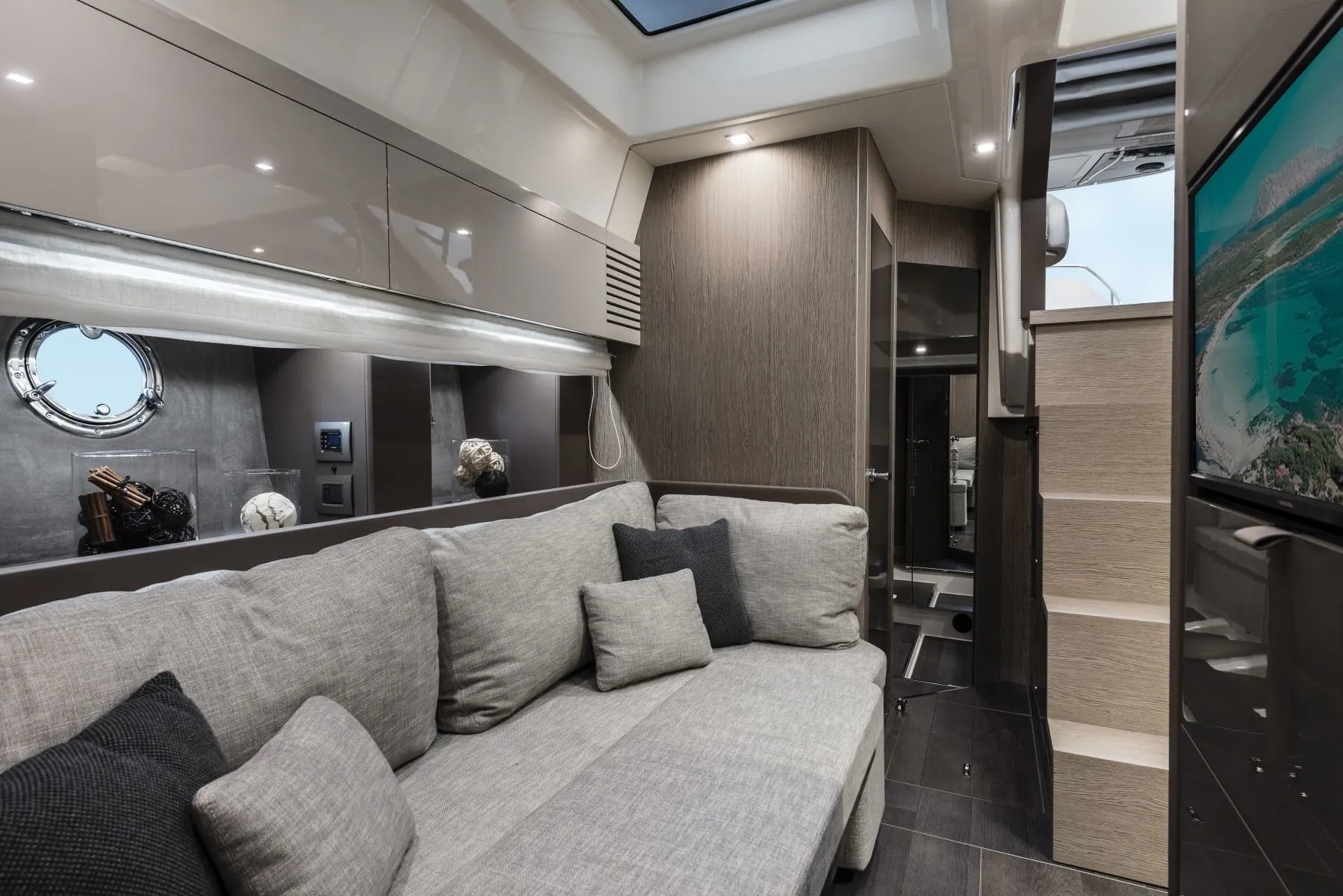 Andiamo — aboard.