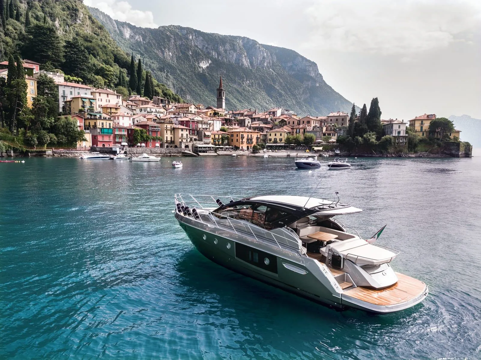 Andiamo — aboard.