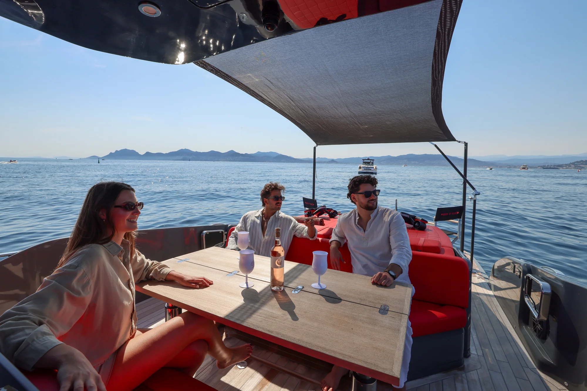 Queen of Hearts — aboard.